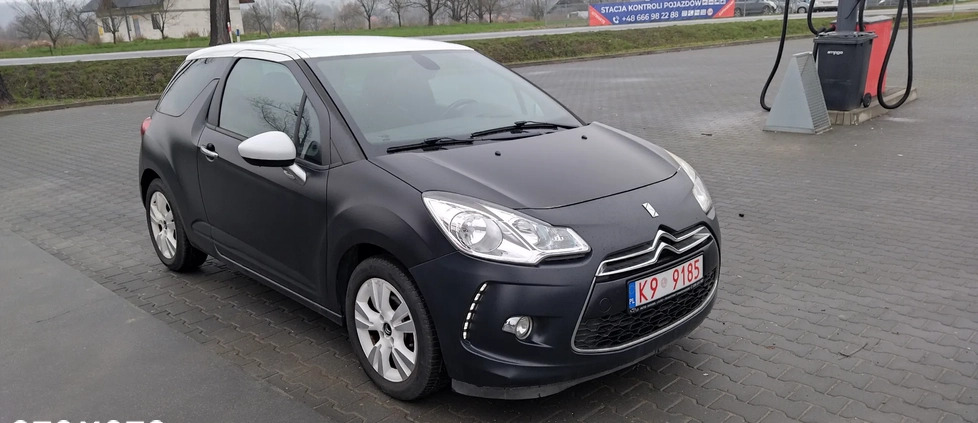 Citroen DS3 cena 19300 przebieg: 239000, rok produkcji 2011 z Kraków małe 154